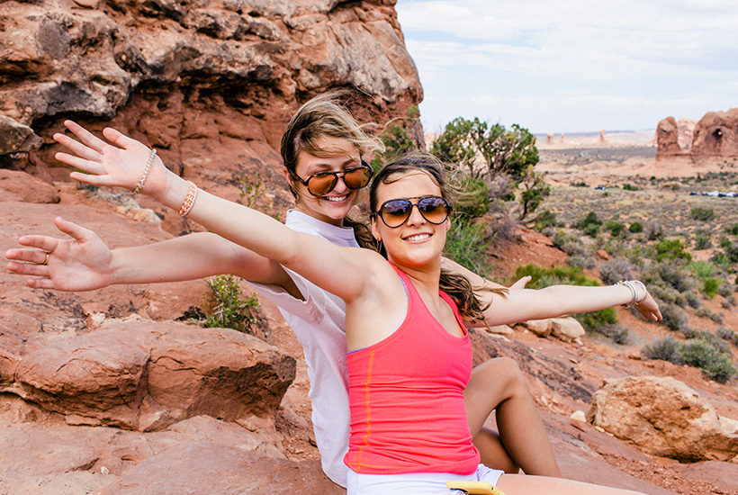 teen tour in arches