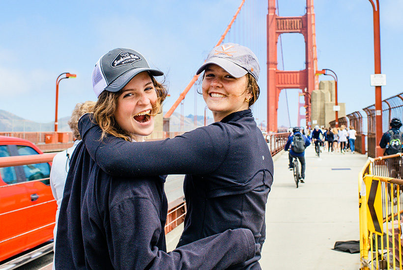 teen tour group in san francisco
