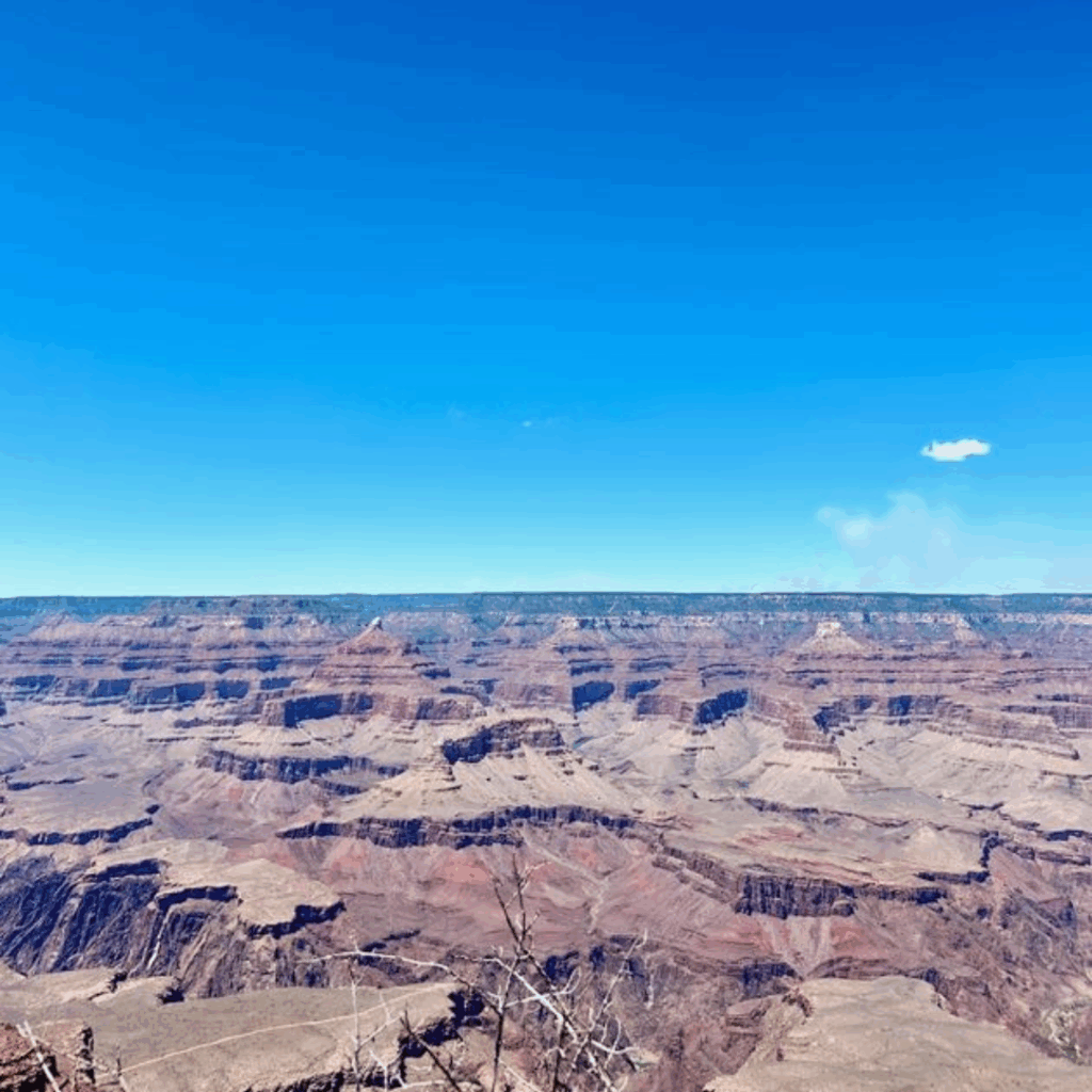 the grand canyon landscape shot