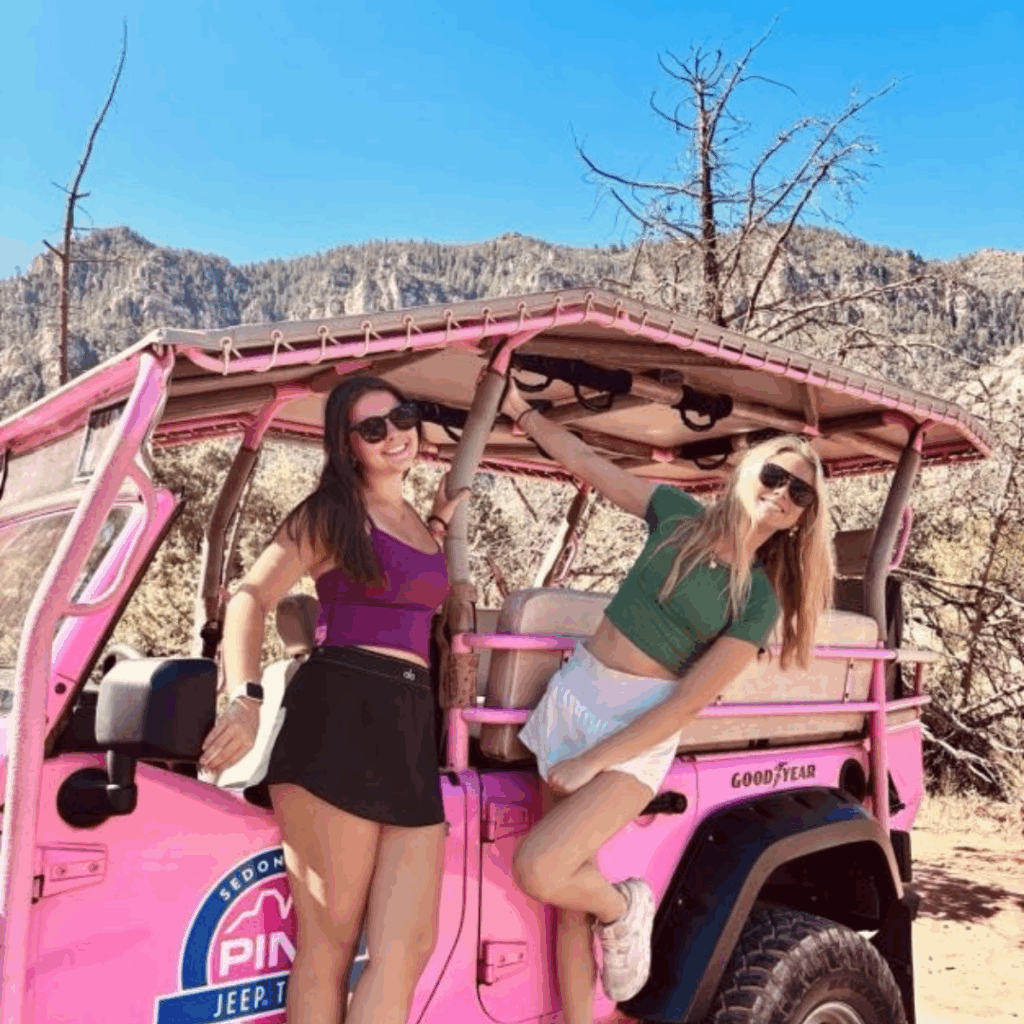 on the pink jeep tour in durango
